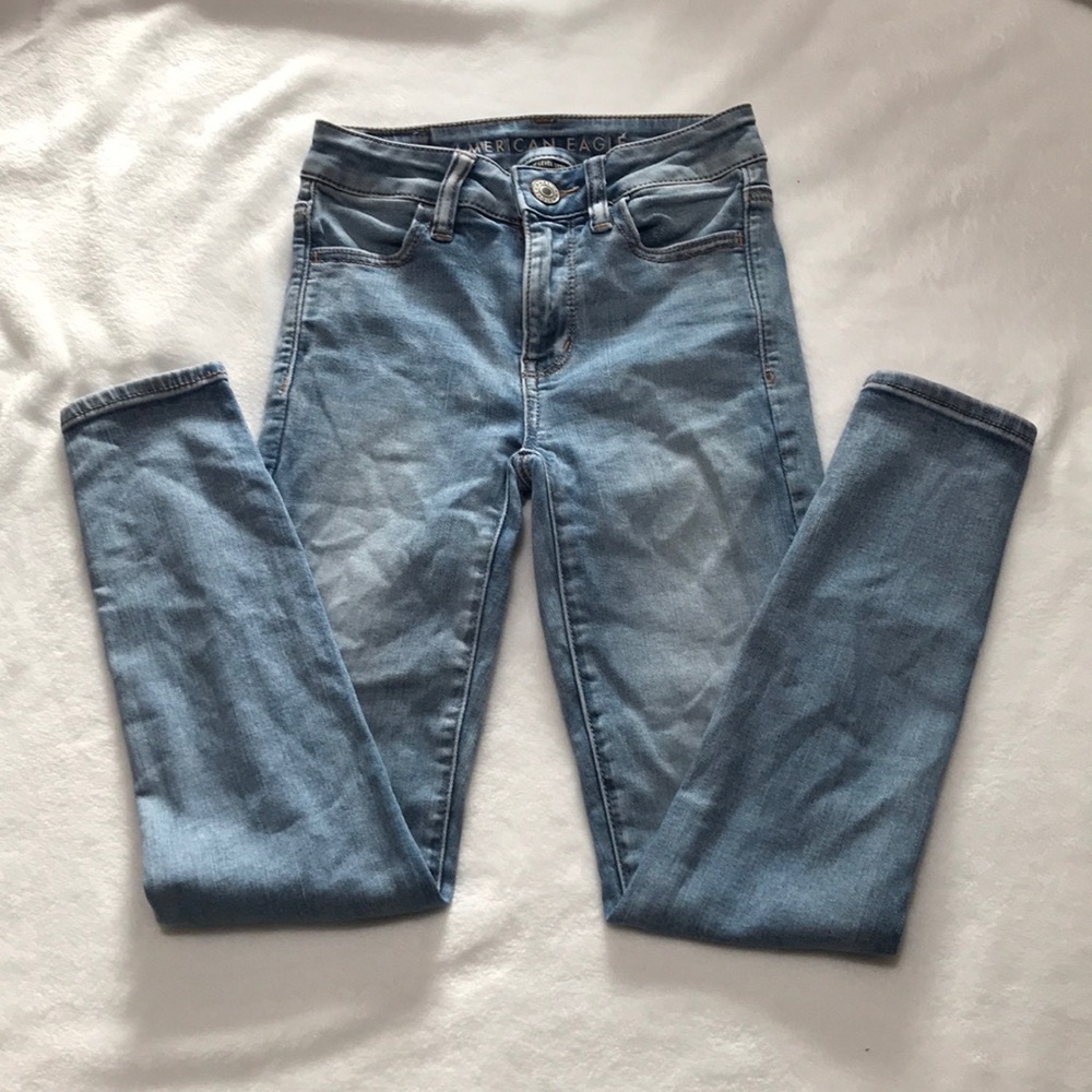 Ne(x) Level High Waisted Skinny Kick Jean size 00